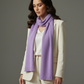 Alpaca Lavender Dream Scarf — Pure Baby Alpaca