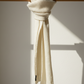 Alpaca Snowy Mountains Scarf — Milk Tone Baby Alpaca