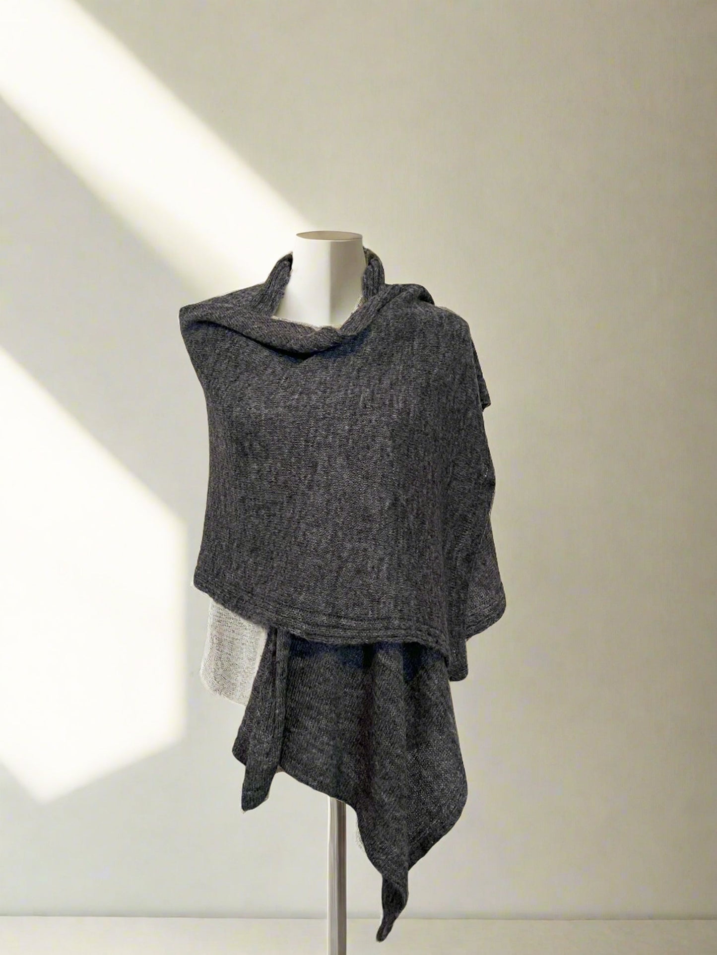 Alpaca Baby Shawl-Scarf | Dual-Use Scarf & Shawl | Extra Soft & Light