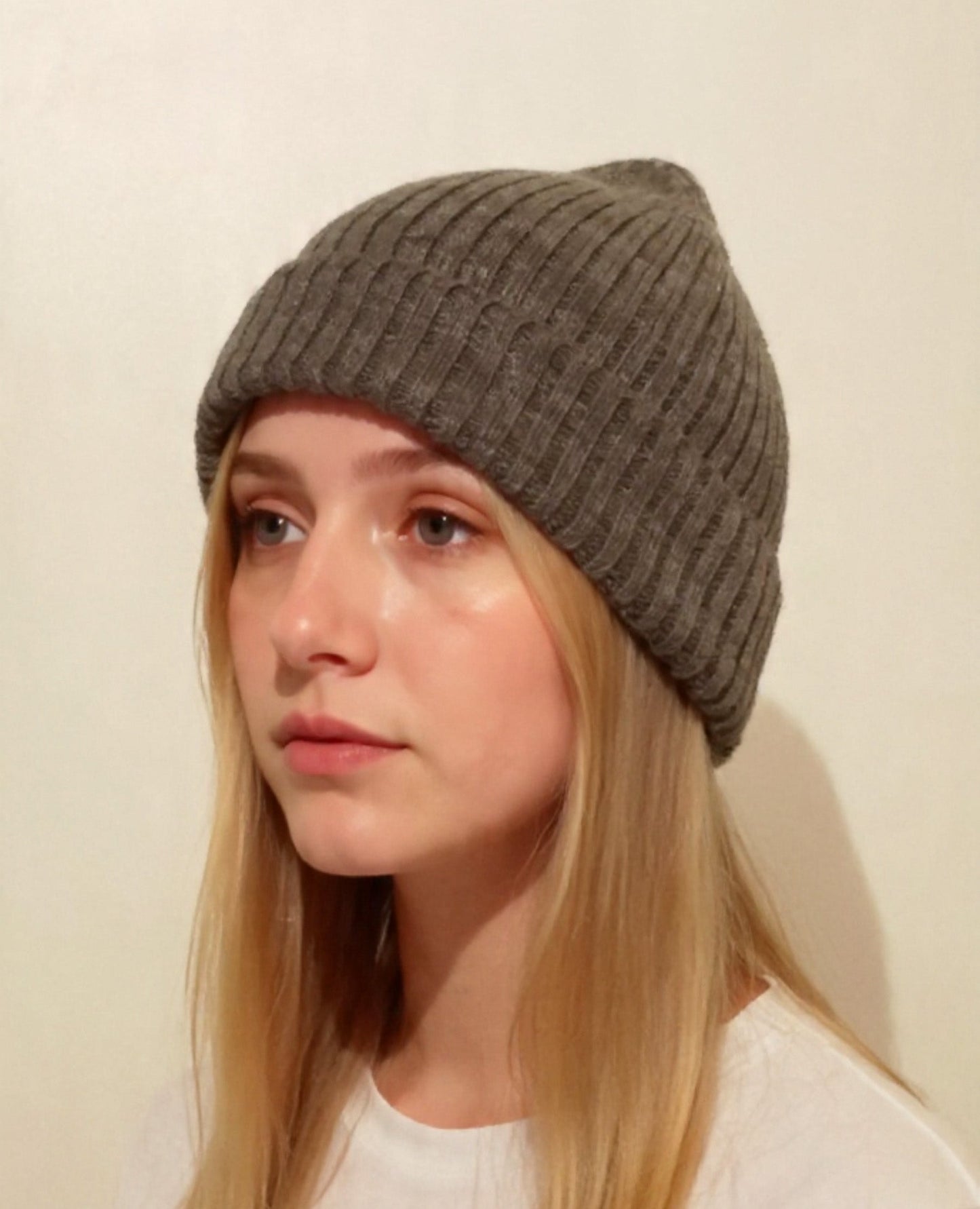 Alpaca Unisex Thick Basic Beanie