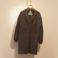 Alpaca Jacquard Coat Granite Gray Tone