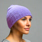 Extra Smooth Alpaca Mohair Beanie Soft Lilac