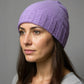 Extra Smooth Alpaca Mohair Beanie Reversible