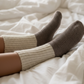 Alpaca Health Socks For Sleep Hand Made Gray