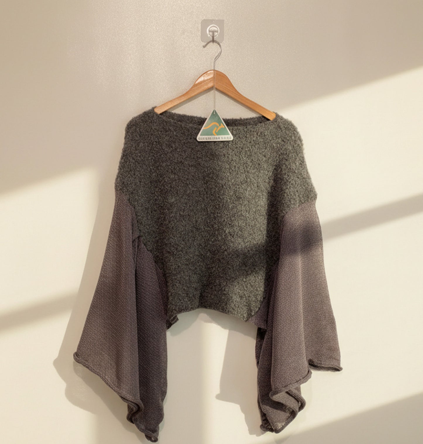 Alpaca Baby Loop Mohair Poncho Bella