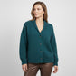 Alpaca Mohair Cardigan Lady Diesel Blue, Extra Soft