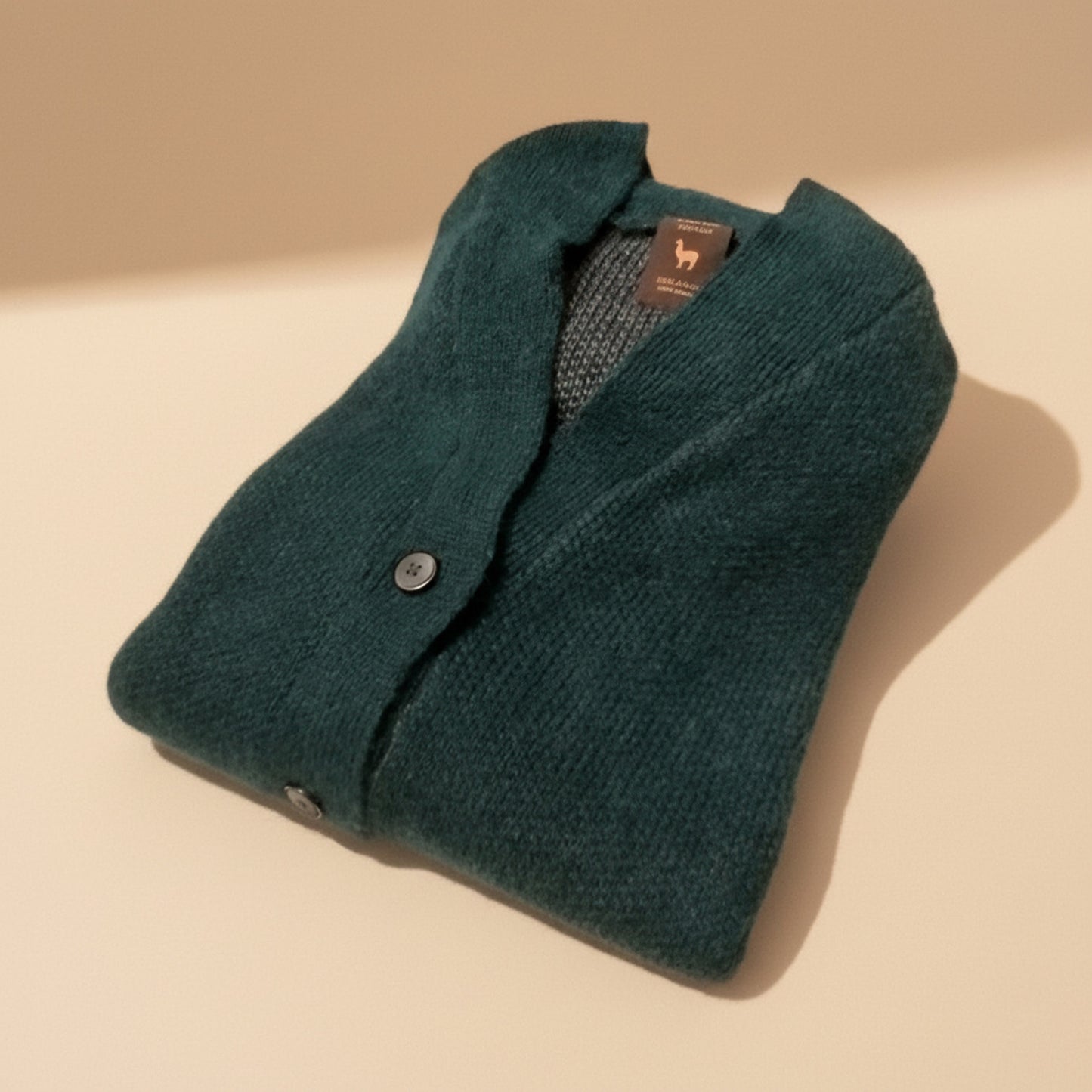 Alpaca Mohair Cardigan Lady Diesel Blue, Extra Soft