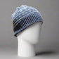 Alpaca Norwegian Pattern Beanie Gray Unisex