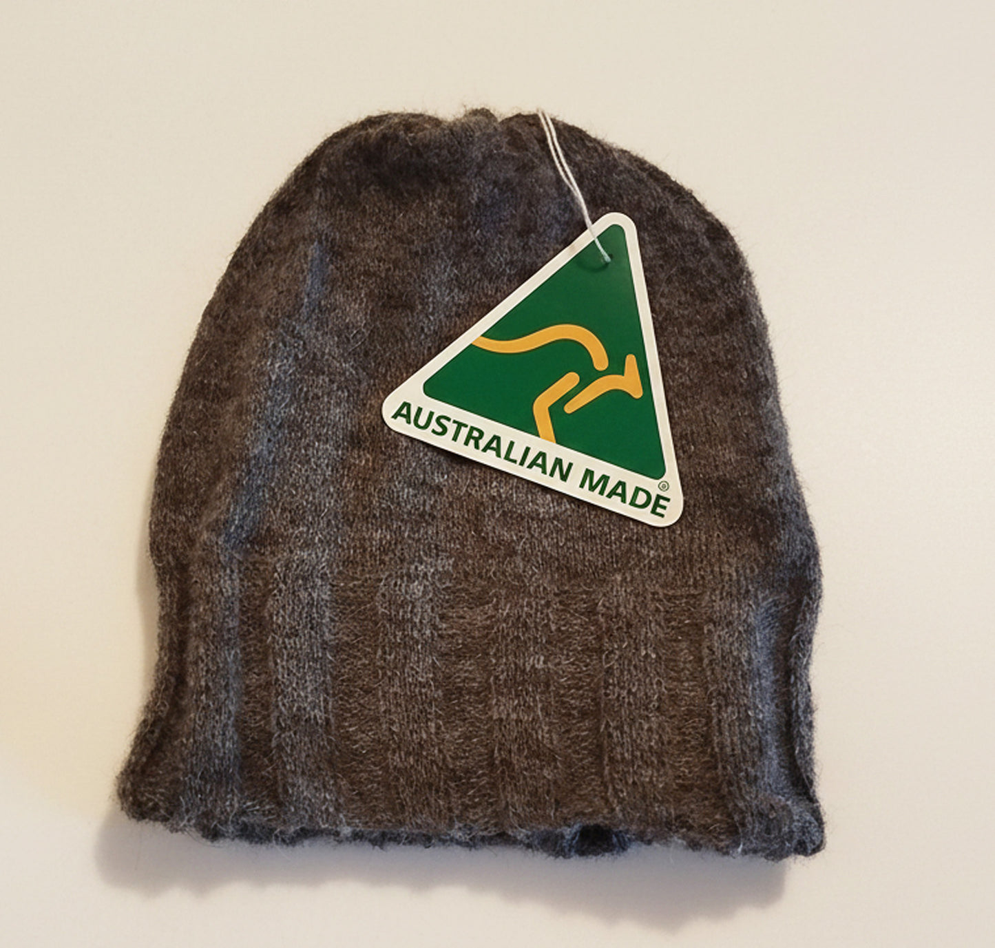 Extra Smooth Alpaca Mohair Beanie Gray Unisex