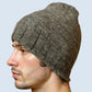 Extra Smooth Alpaca Mohair Beanie Gray Unisex