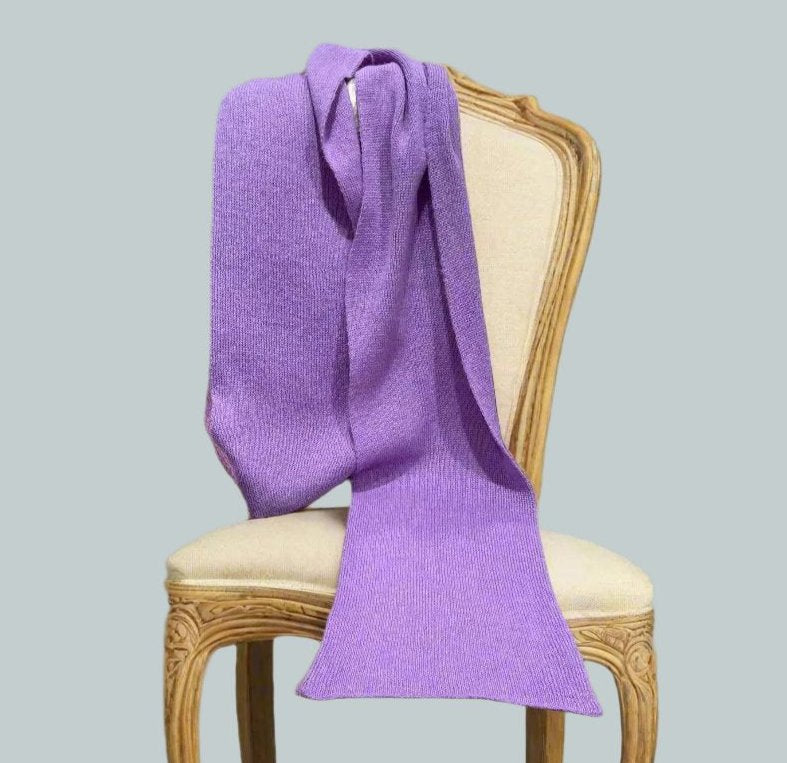 Extra Smooth Alpaca Mohair Scarf - Rich Colours