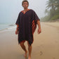 Australian Alpaca Unisex Thick Poncho Byron Bay Design