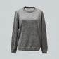 Alpaca Round-Neck Classy Soft Jumper Raglan Sleeves
