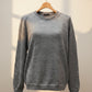 Alpaca Round-Neck Classy Soft Jumper Raglan Sleeves