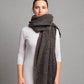 Alpaca Unisex Shawl-Scarf Extra Soft Earth Tone