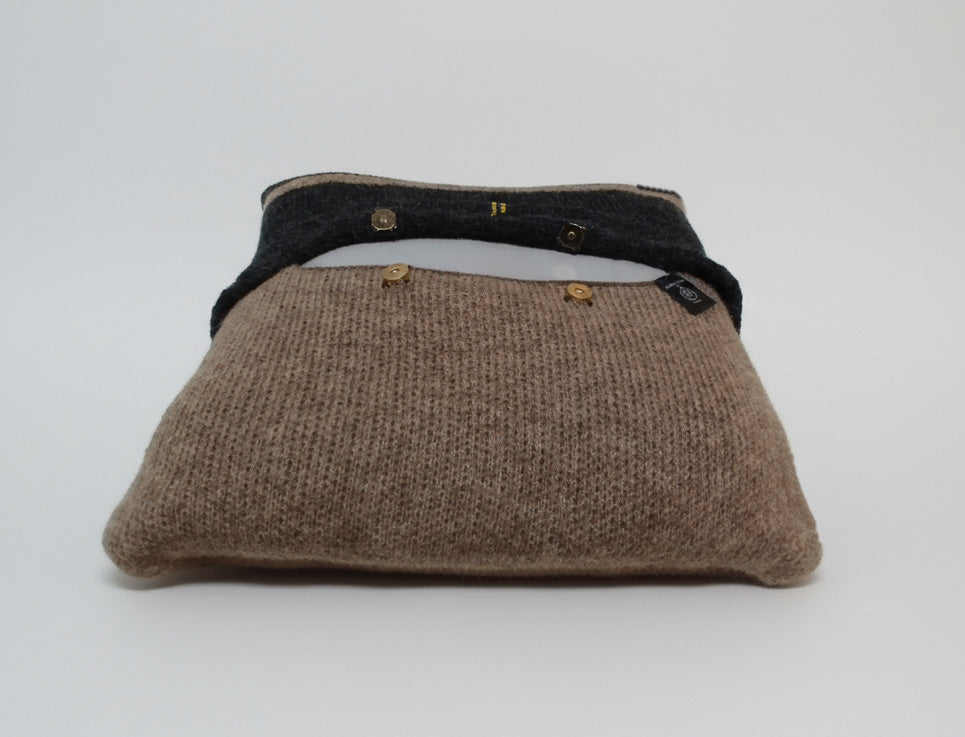 Baby Alpaca Pillow Covers – Sustainable Luxury, Earth Tone