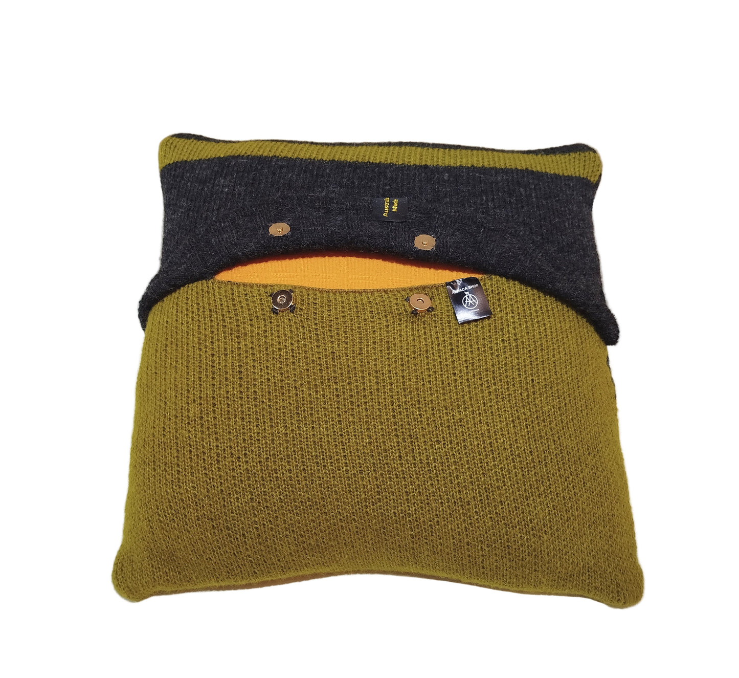 Baby Alpaca Pillow Covers – Sustainable Luxury, Lime Green