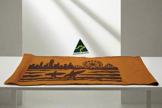 Queensland Alpaca Scarf – Surf the Spirit of Gold Coast