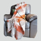 Alpaca Extra Soft Throw Blanket Terracotta Tones