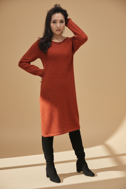 Alpaca Classy Jersey Long Dress