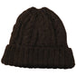 Alpaca Cable Thick Beanie