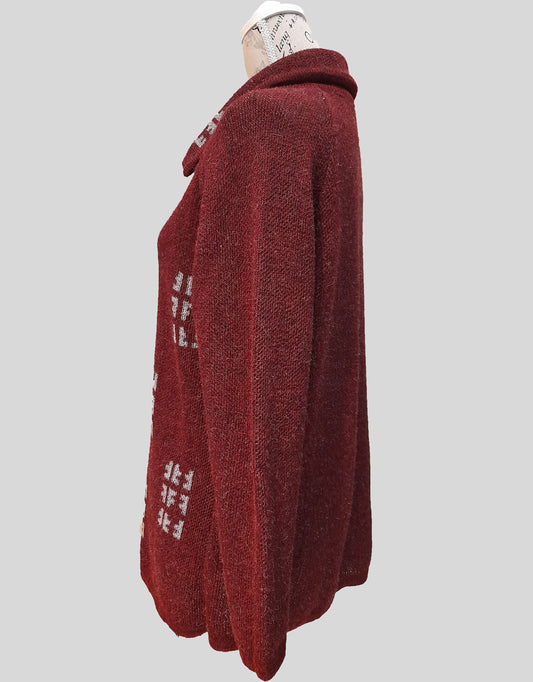 Alpaca Feminine Senior Style Cardigan