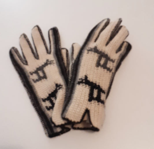 Alpaca Pearl Gloves Crochet