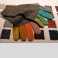 Alpaca Multi Coloured Gloves