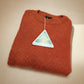 Alpaca Jacquard Sweater Terracotta